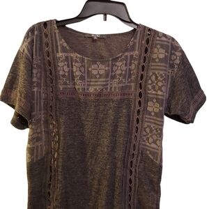 Miss Me top xs embroidery rn 112568